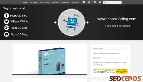 pippocdblog.com desktop preview