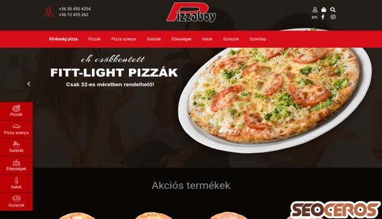 pizzaboypecs.hu desktop náhled obrázku