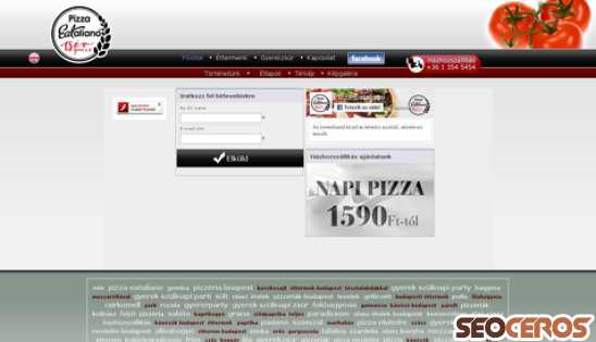 pizzaeataliano.hu desktop előnézeti kép