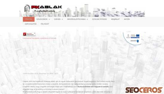pkablak.hu desktop előnézeti kép