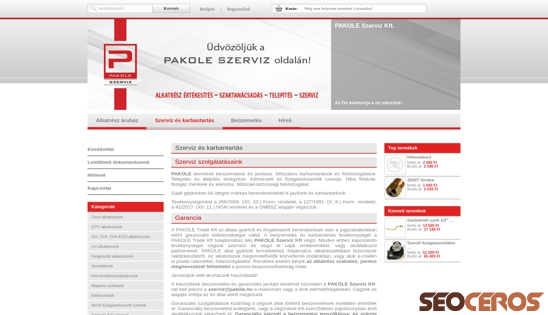 pkl.hu/szerviz-es-karbantartas desktop Vorschau