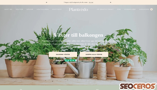 plantredo.se desktop प्रीव्यू 