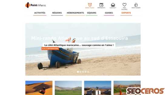 point-maroc.com desktop previzualizare