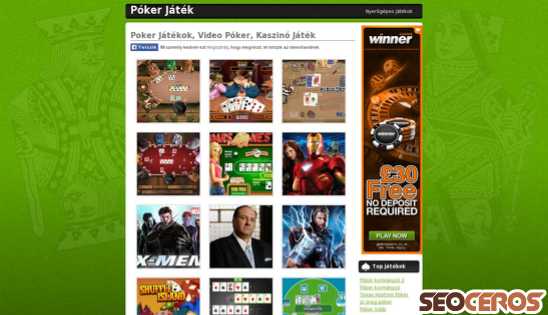 poker-jatek.com desktop preview