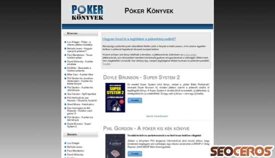 poker-konyvek.net desktop preview