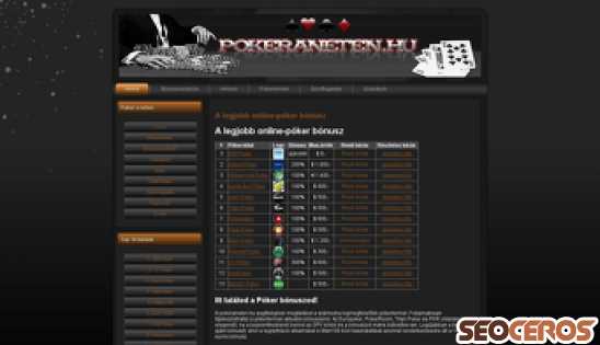 pokeraneten.hu desktop náhled obrázku