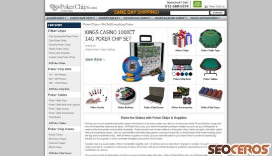 pokerchips.com desktop vista previa