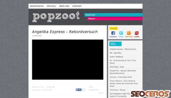 popzoot.tv desktop förhandsvisning