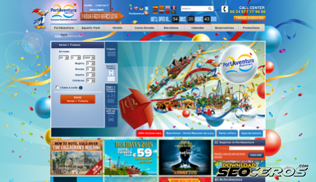 portaventura.co.uk desktop előnézeti kép