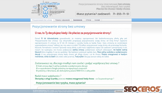 pozycjonowanie-prepaid.pl desktop előnézeti kép