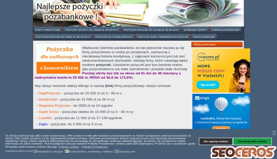pozyczkabez.pl/z-komornikiem-dla-zadluzonych-fb desktop prikaz slike