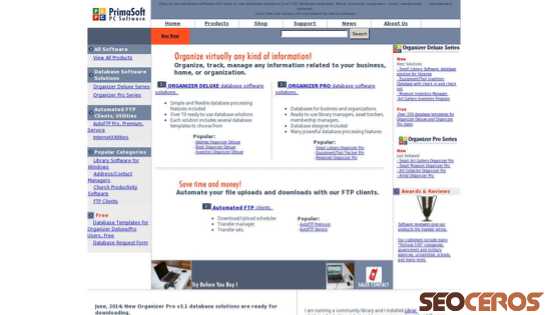 primasoft.com desktop Vorschau
