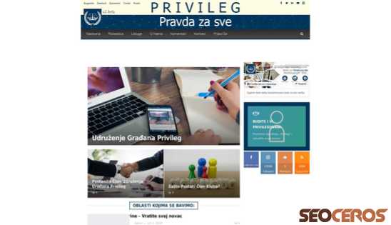 privileg-info.at desktop vista previa