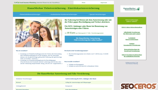 pro-reiseschutz.de/autoreisezugversicherung-faehrversicherung.html desktop előnézeti kép