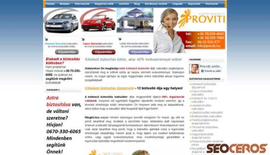proviti.hu desktop előnézeti kép