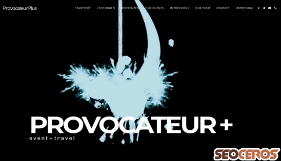 provocateur-plus.com desktop náhled obrázku