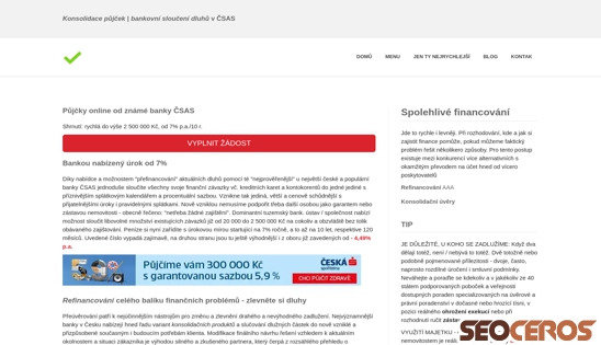 pujcky-nebankovni-ihned.cz/konsolidace-pujcek-csas.html desktop náhľad obrázku