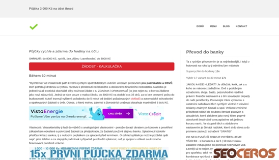 pujcky-nebankovni-ihned.cz/pujcka-ihned-na-ucet-vistacredit.html desktop Vista previa