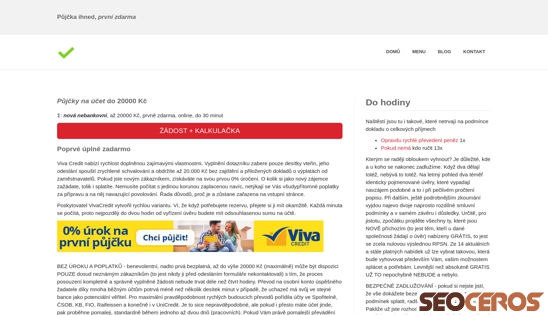 pujcky-nebankovni-ihned.cz/pujcka-ihned-viva.html desktop náhled obrázku