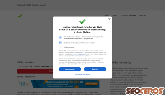 pujcky-nebankovni-ihned.cz/pujcka-online-ihned-uverka.html desktop 미리보기