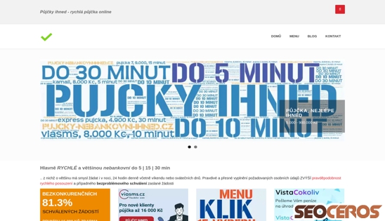 pujcky-nebankovni-ihned.cz/pujcky-ihned.html desktop előnézeti kép