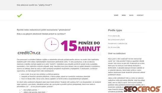 pujcky-nebankovni-ihned.cz/pujcky-kdy-proc.html desktop preview