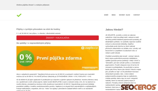 pujcky-nebankovni-ihned.cz/rychla-nebankovni-pujcka-prvni-zdarma-zpl.html desktop obraz podglądowy