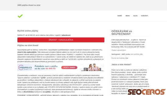 pujcky-nebankovni-ihned.cz/sms-pujcka-ihned-na-ucet.html desktop Vorschau