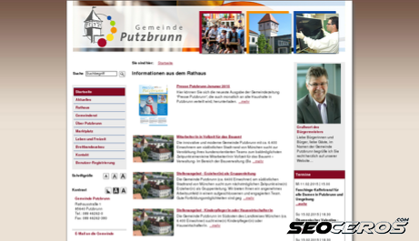 putzbrunn.de desktop előnézeti kép