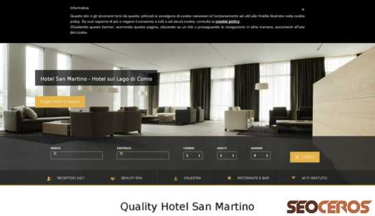 qualityhotelsanmartino.com/it desktop náhľad obrázku