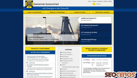 quierschied.de desktop előnézeti kép