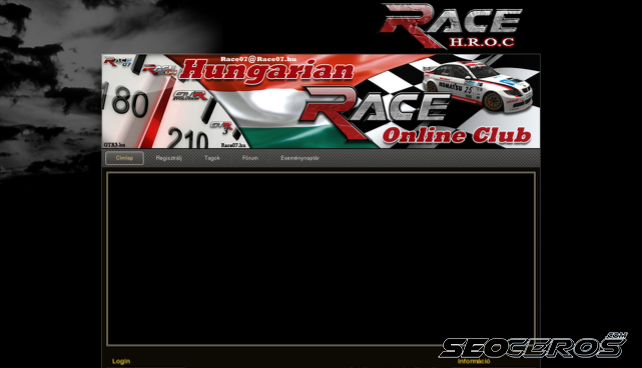 race07.hu desktop vista previa