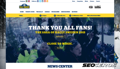rallysweden.com desktop náhľad obrázku