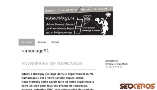 ramonage91.fr desktop förhandsvisning