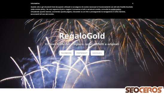 regalogold.com desktop förhandsvisning