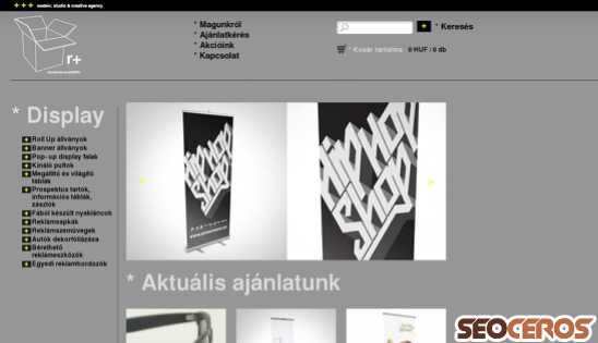 reklamanyagok.hu desktop náhľad obrázku