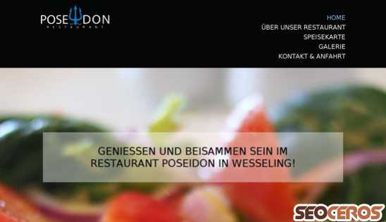 restaurant-poseidon-wesseling.de desktop náhled obrázku