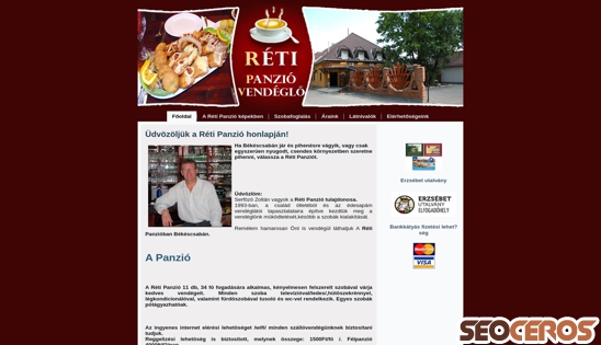 retipanzio.hu desktop obraz podglądowy