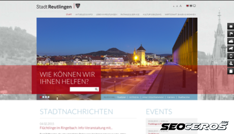 reutlingen.de desktop előnézeti kép
