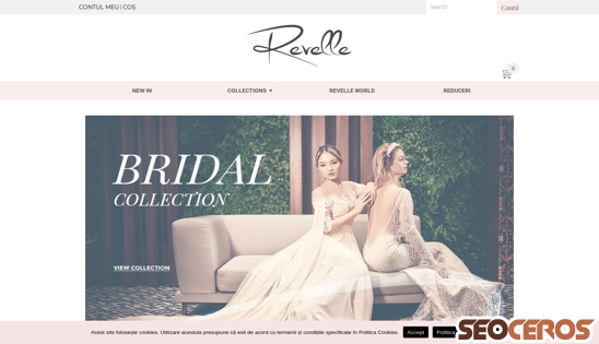 revelle-shop.com desktop náhled obrázku
