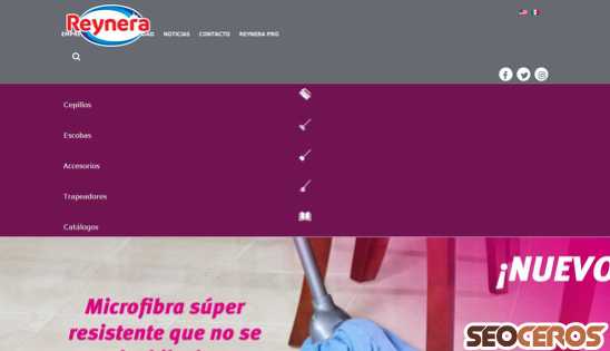 reynera.com.mx desktop náhled obrázku