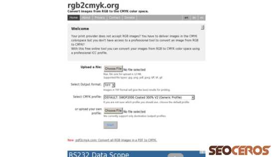 rgb2cmyk.org desktop 미리보기