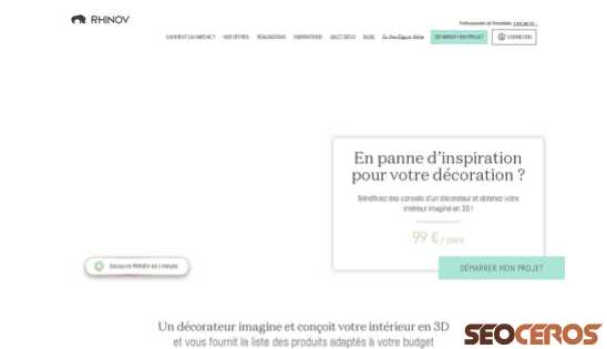 rhinov.fr desktop preview