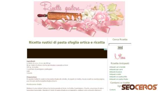 ricettegustose.it/Antipasti_di_sfoglia_html/Rustici_ortica_e_ricotta.html desktop प्रीव्यू 