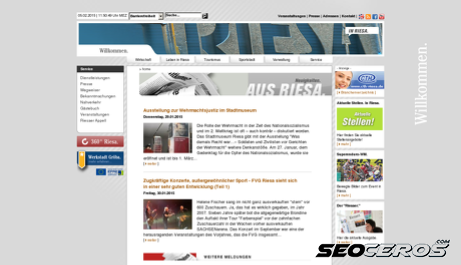 riesa.de desktop előnézeti kép