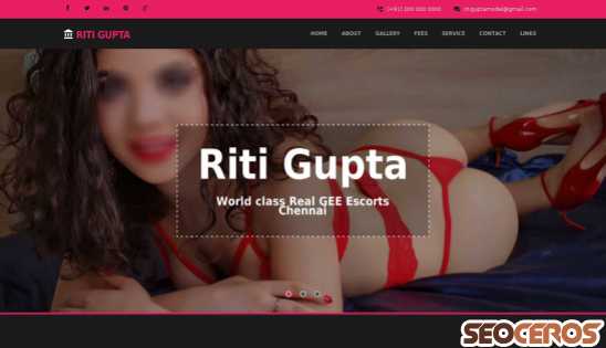 riti-gupta.com desktop náhľad obrázku
