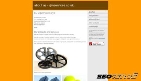 rjmservices.co.uk desktop preview