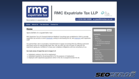 rmctax.co.uk desktop náhľad obrázku