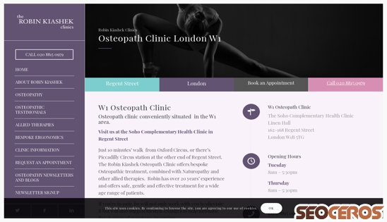 robinkiashek.co.uk/w1-osteopath desktop obraz podglądowy