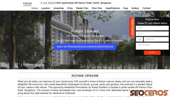 rohanupavan.net.in desktop preview